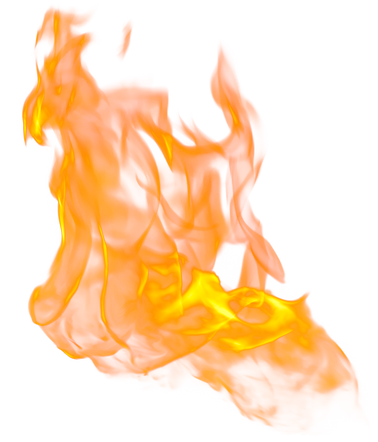 Blazing Fire Illustration